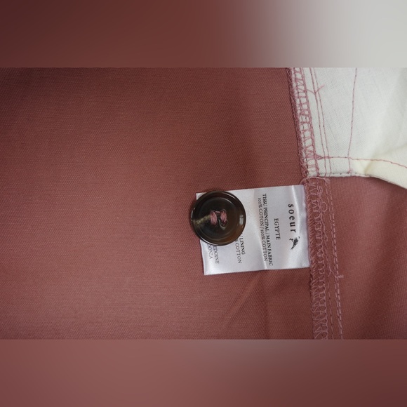 SOEUR Skirt 100% Cotton pink/ peach NWT - Picture 4 of 7